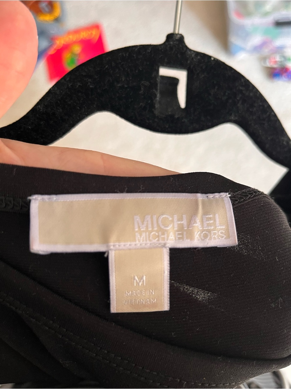 Michael Kors Black Short Sleeve Maxi Dress - Picture 3 of 3